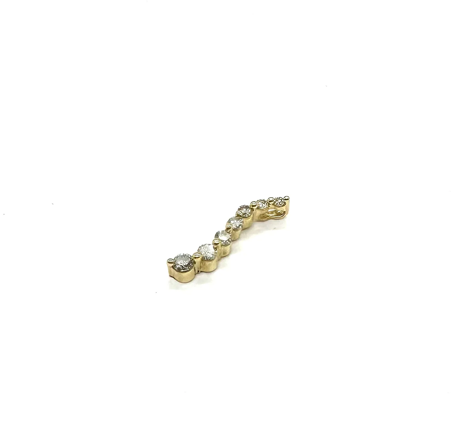 1/3 Ctw Diamond Journey Pendant