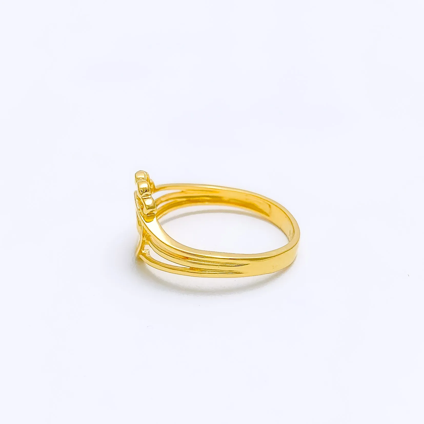 Artsy Three-Tier Ring