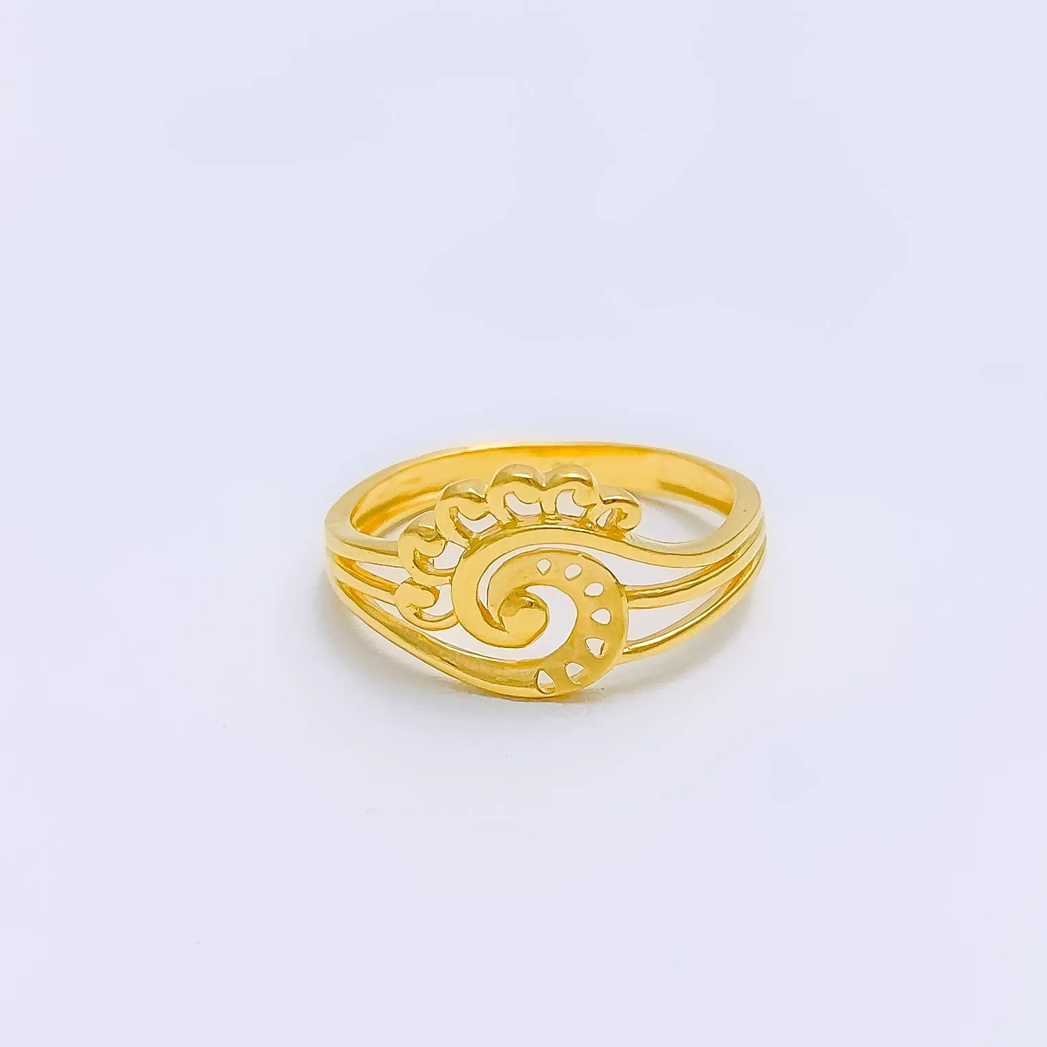 Artsy Three-Tier Ring