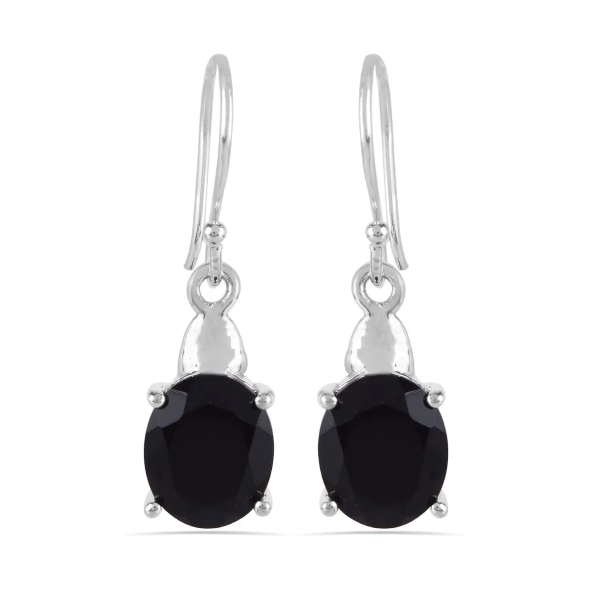 Black Onyx Earring, Sterling Silver Earring, Dangel Earring, Drop Earring, Black Onyx Gemstone Earring Gift For Women's