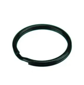 Black Split Key Ring 25mm