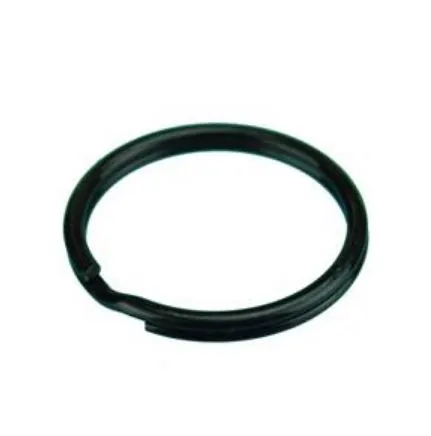 Black Split Key Ring 25mm