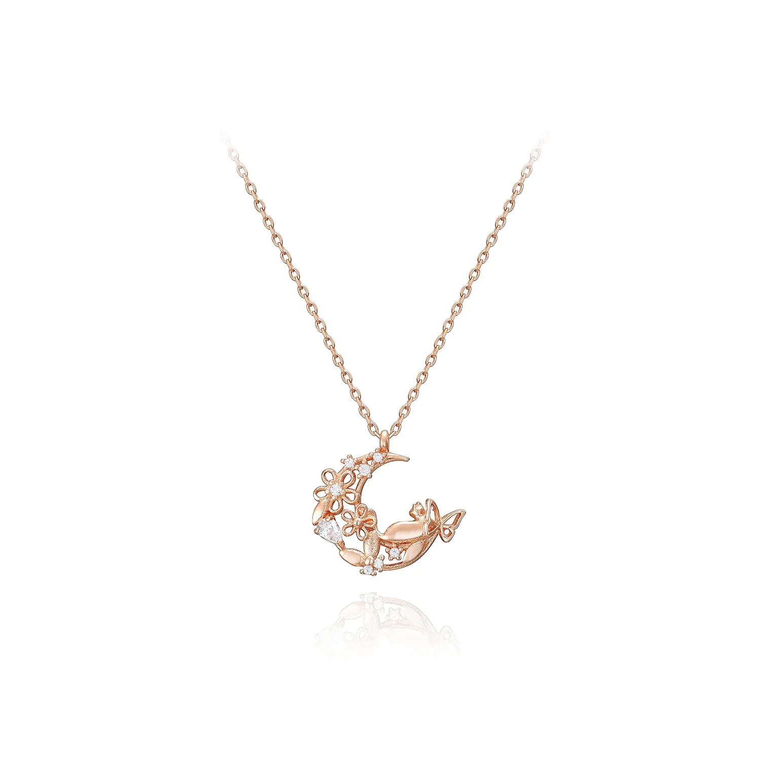 Blooming Cat Necklace