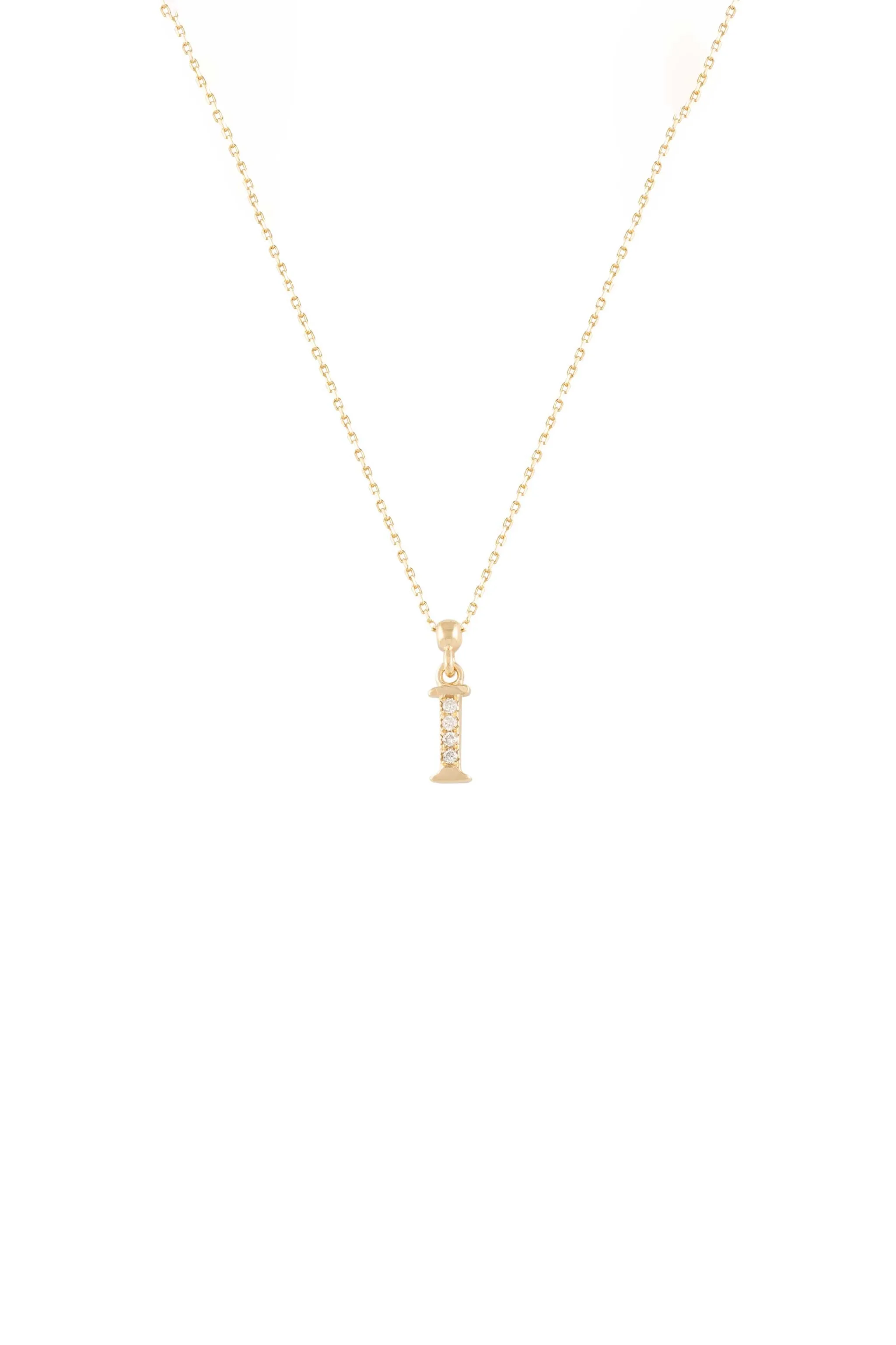 Calligraphy Pendant in Diamond