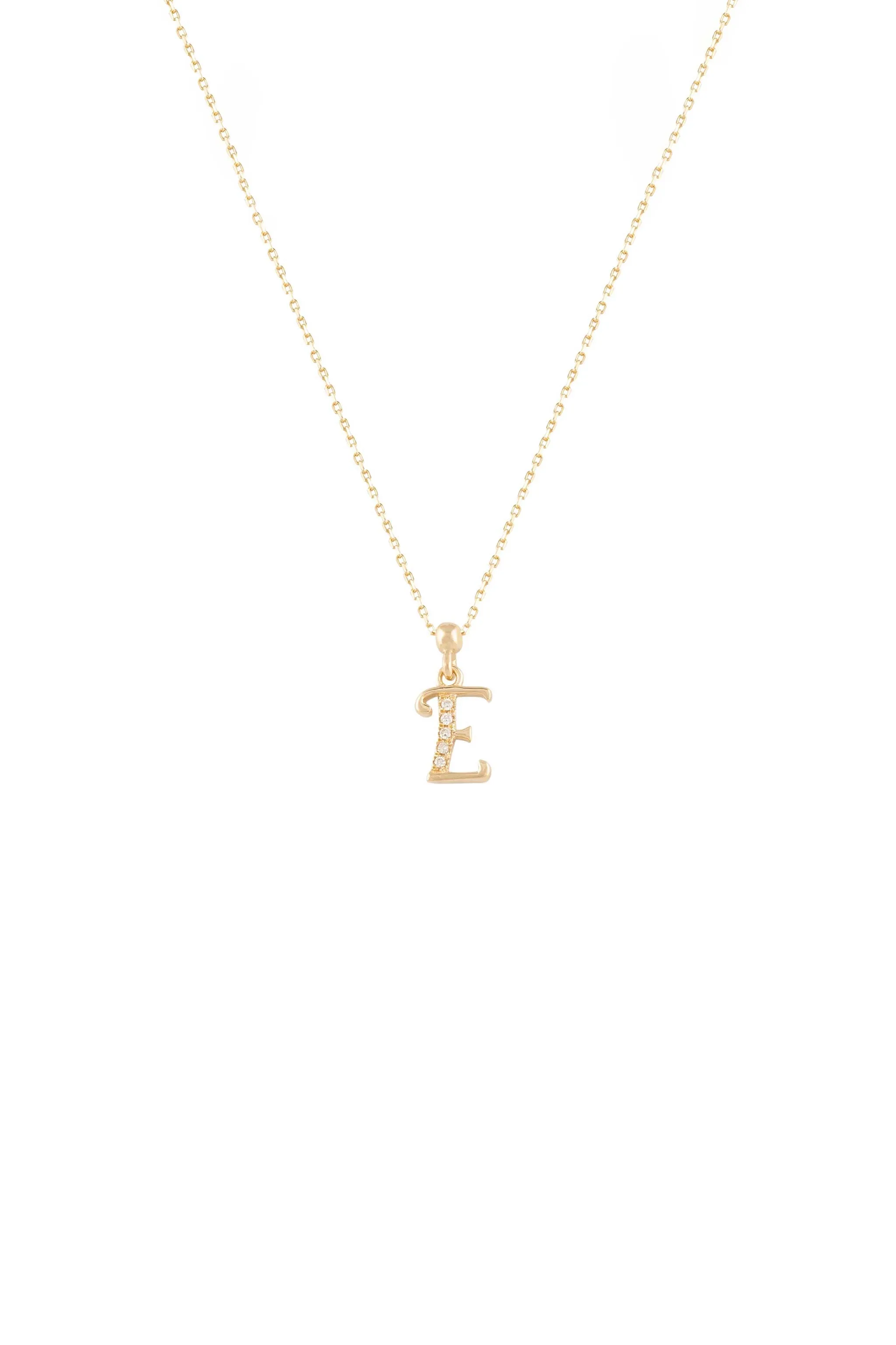 Calligraphy Pendant in Diamond