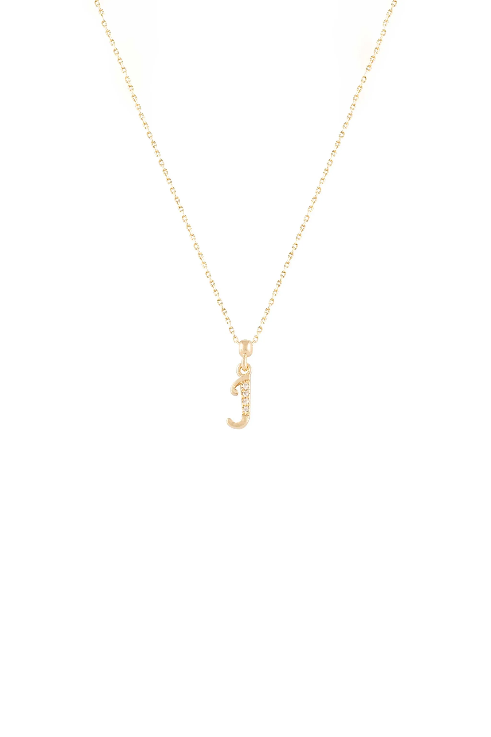 Calligraphy Pendant in Diamond