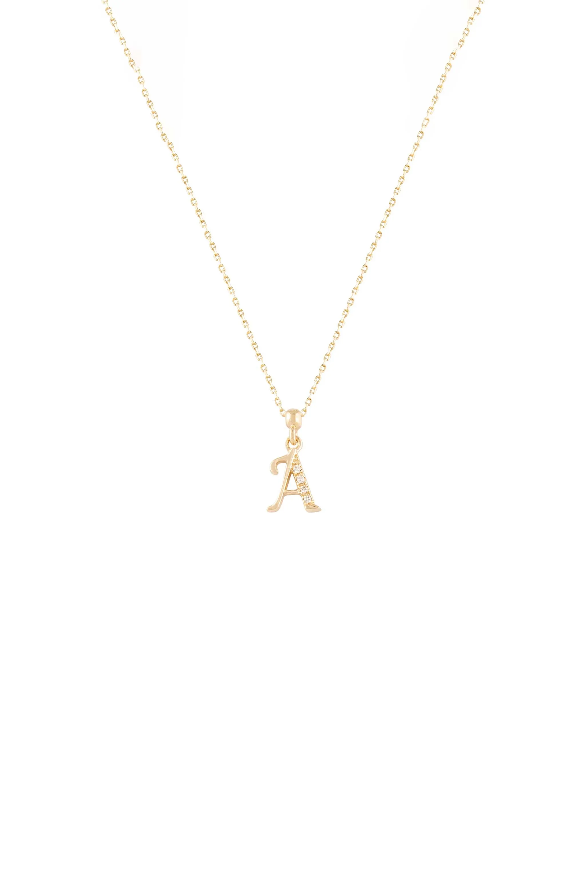 Calligraphy Pendant in Diamond