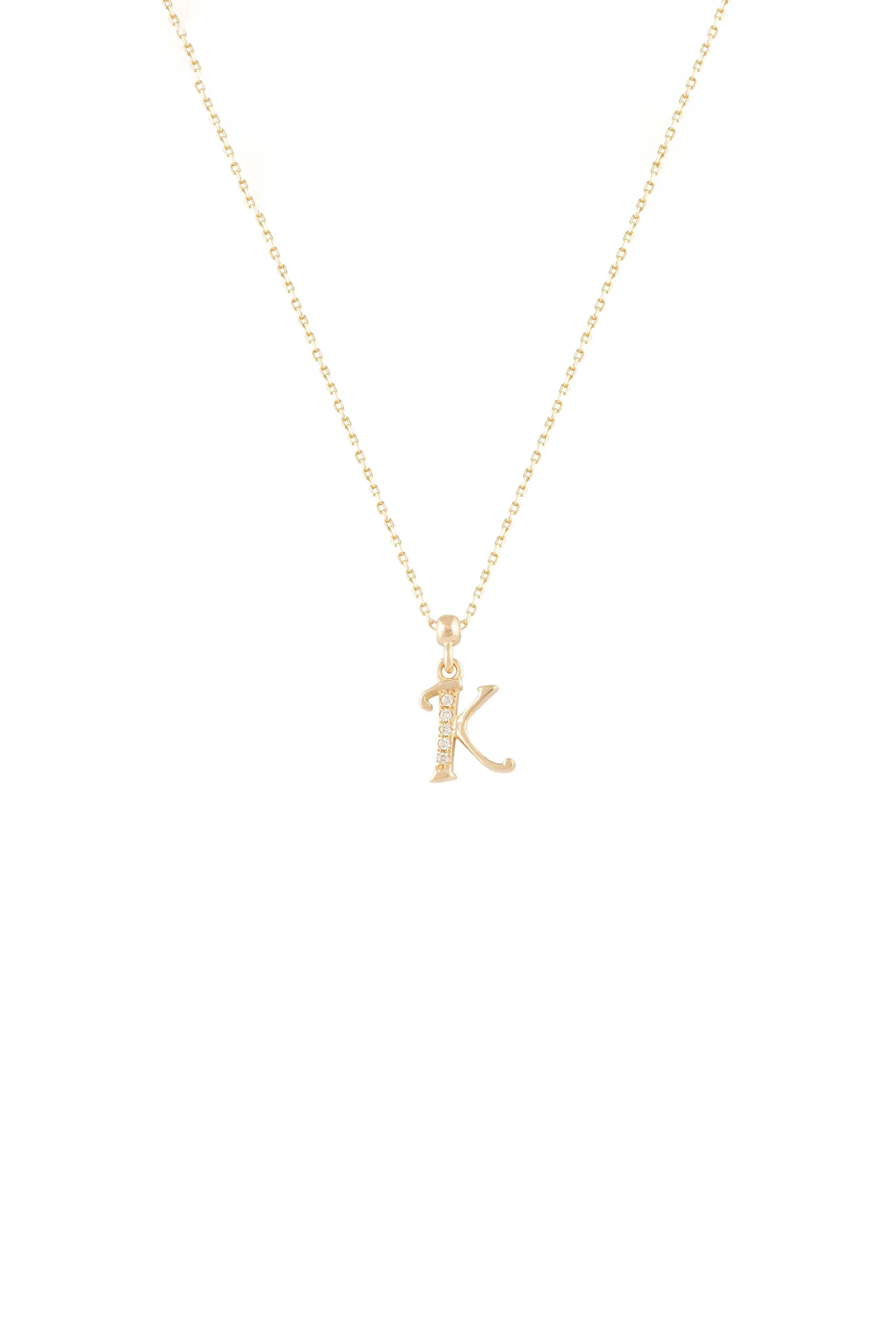 Calligraphy Pendant in Diamond