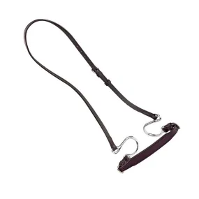 ENGLISH HALTER WITH RINGS Brown