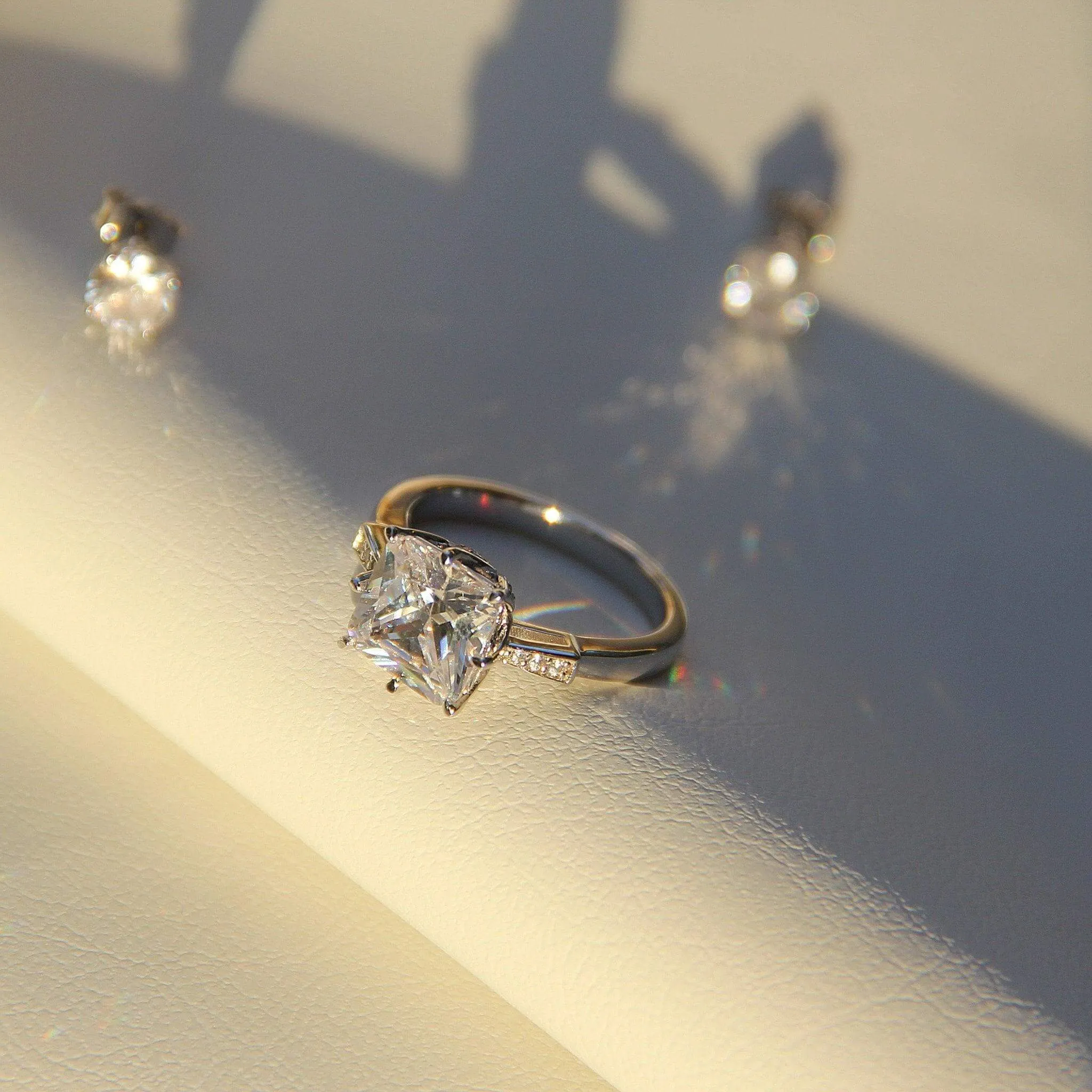 Halo Engagement Ring