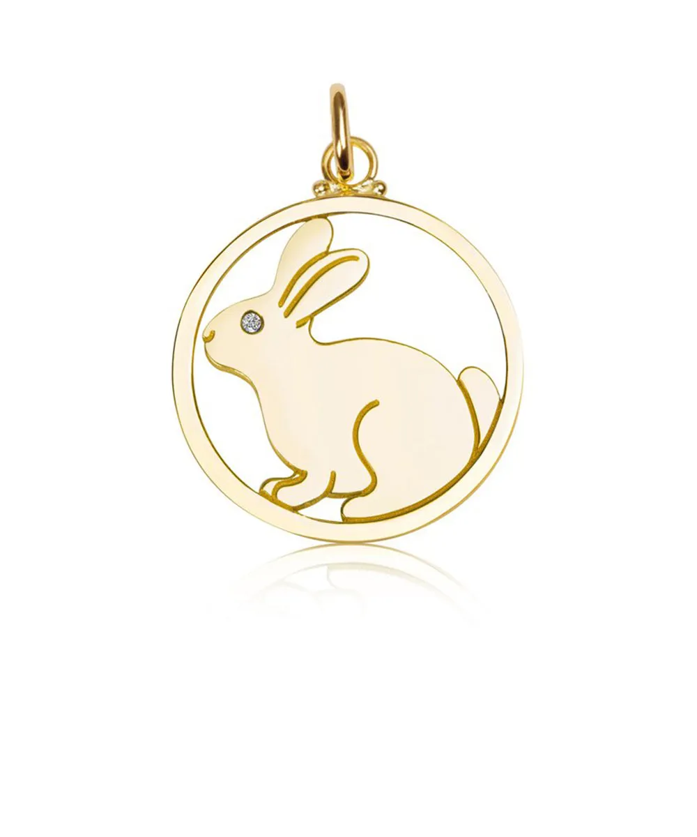 Large Bunny Pendant
