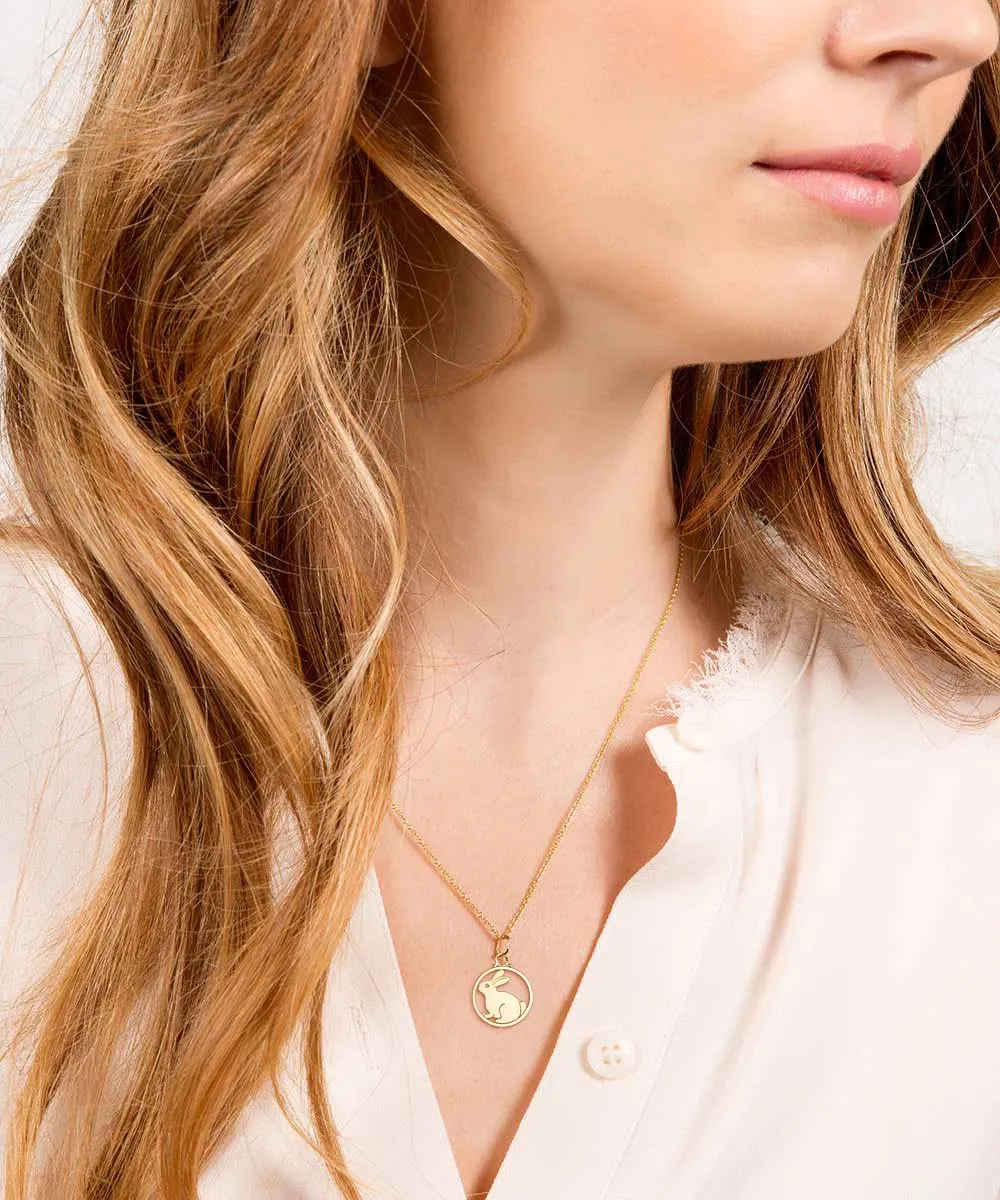 Large Bunny Pendant