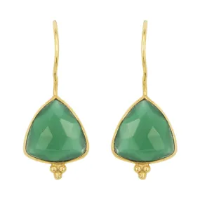 Lola Green Onyx Earrings