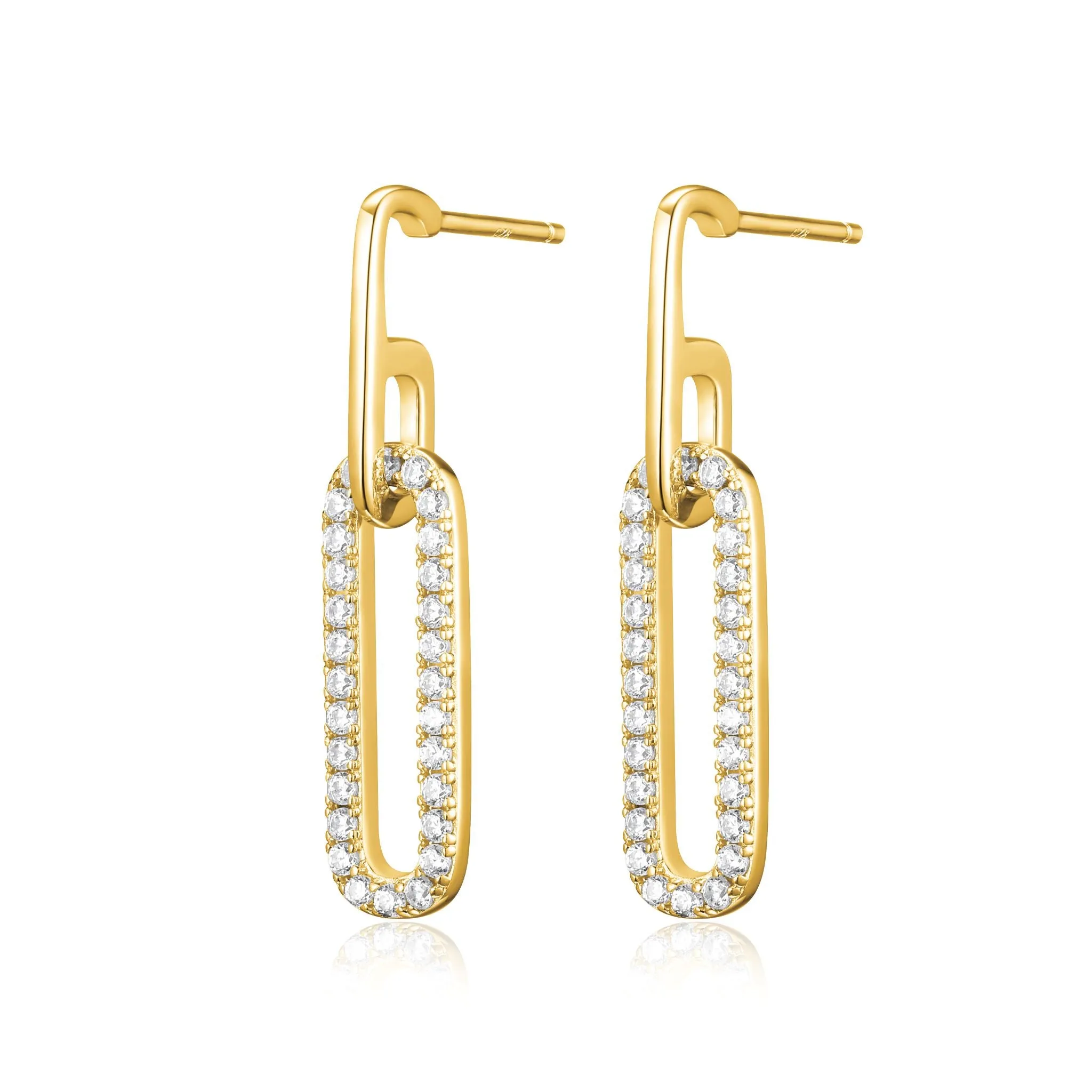 Paperclip Earrings