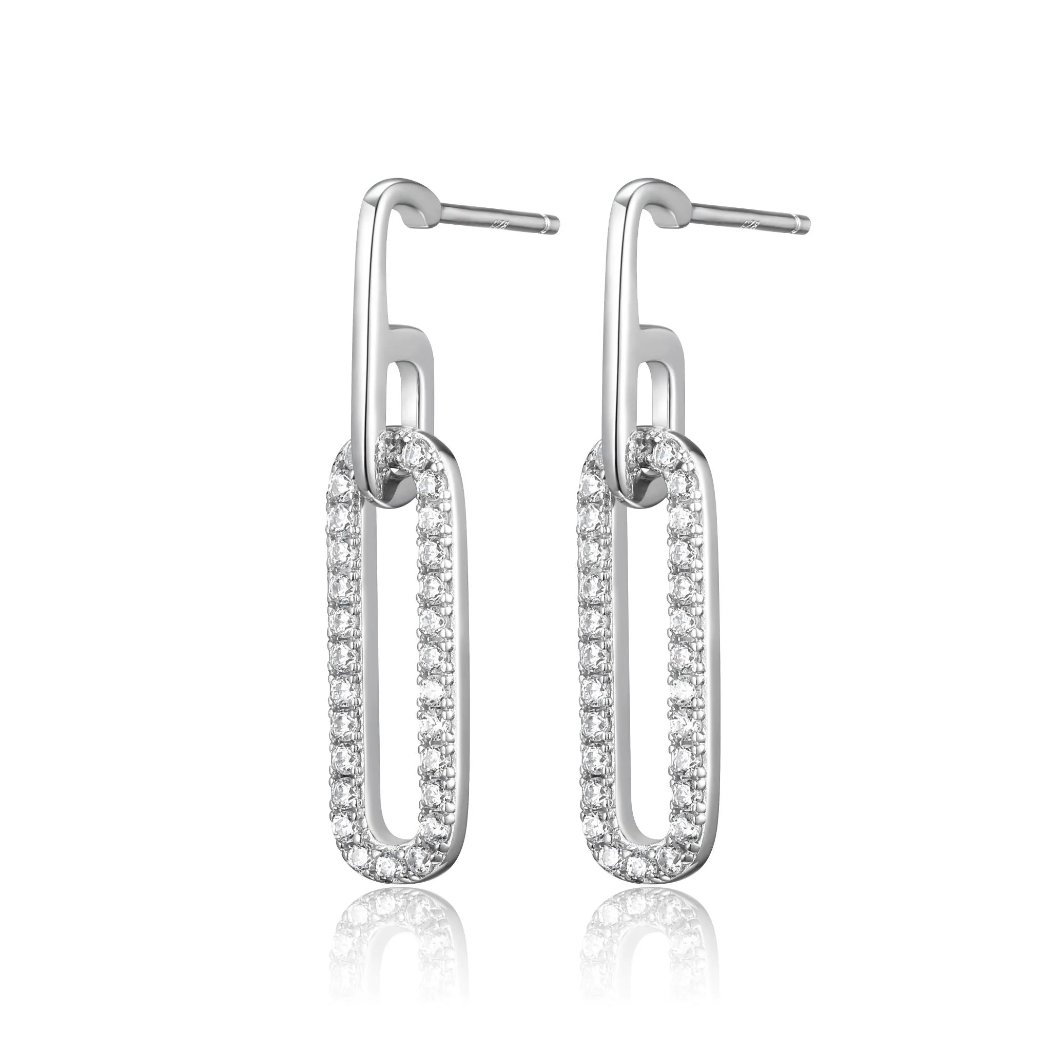 Paperclip Earrings