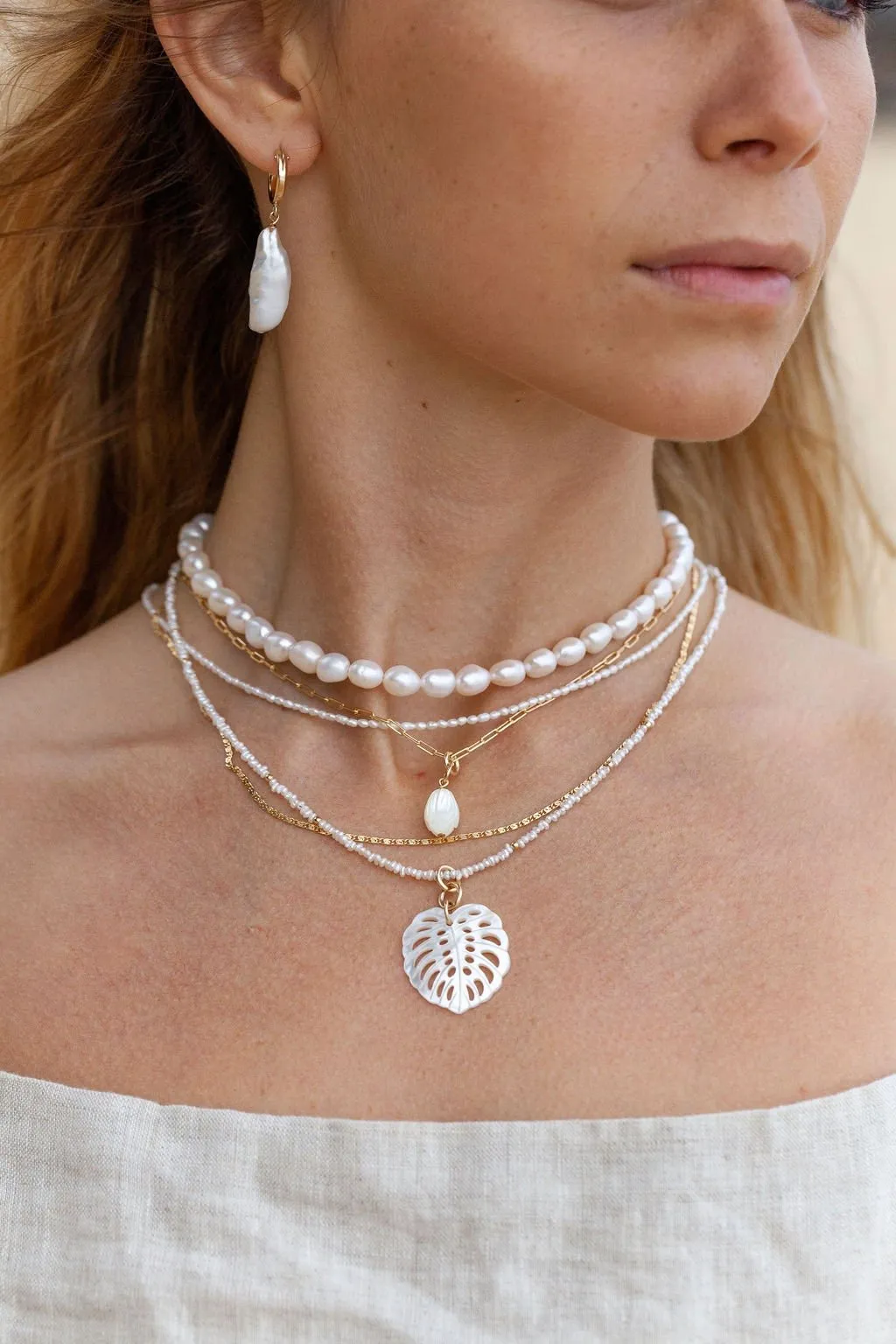 Pikake Chain Necklace - Huali