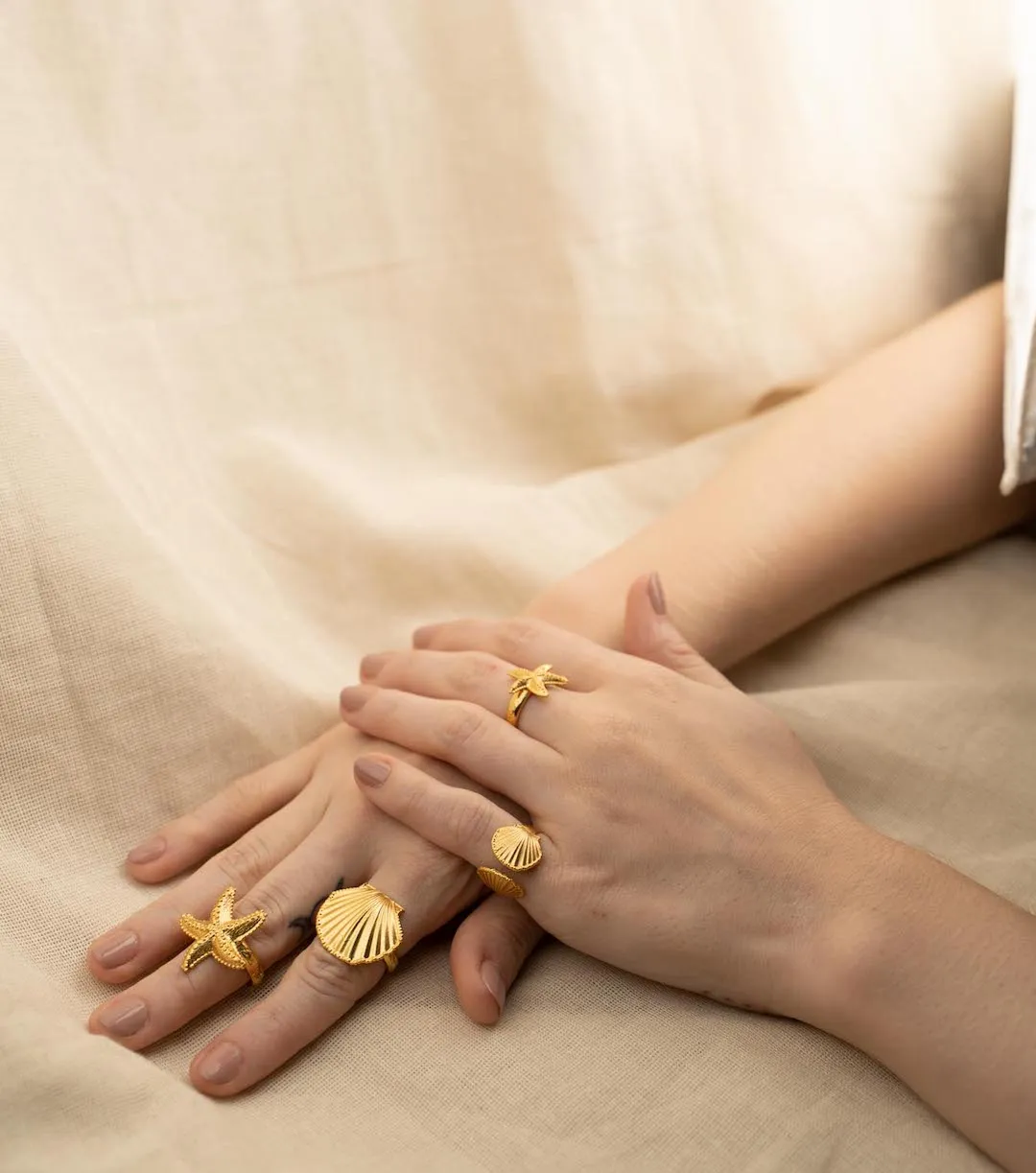 Shell Large Ring
