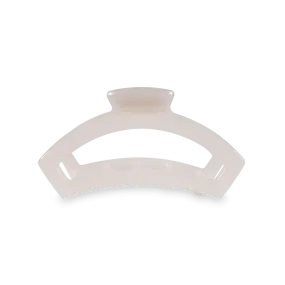 Teleties - Open Coconut White Medium Clip