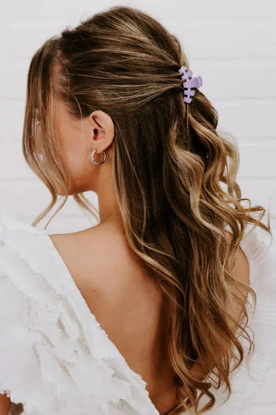 Tiny Teleties Claw Clip - Lilac You