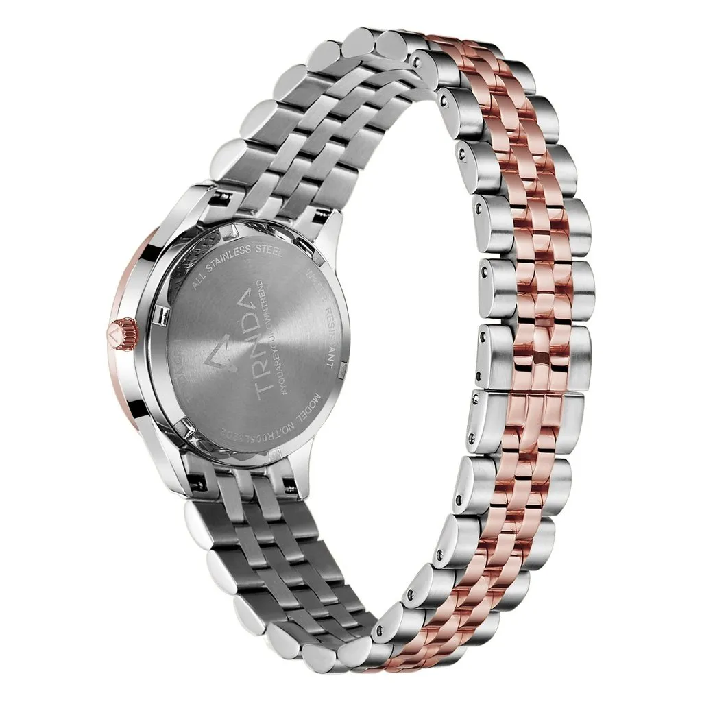 Trnda Stainless Steel Analog Women's Watch TR005L31C3-E2S7