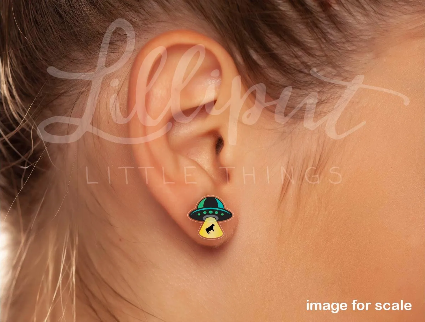 UFO Earrings