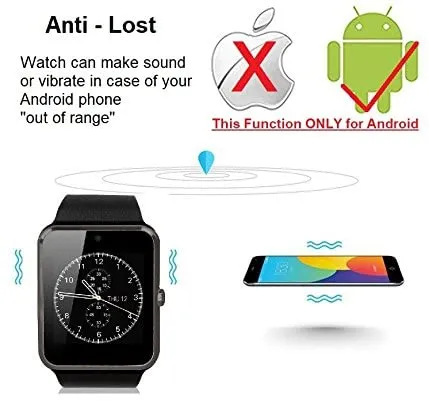 Wireless Bluetooth Smartwatch For Men Women Kids Fitness Tracker Sports Pedometer Support Sleep Monitor, Android Smartphones